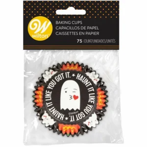 Caissette Cupcake Fantôme Emoji ø5cm (x75) Wilton 6