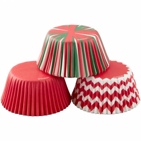 Caissette Cupcake Couleurs Noël Wilton (x75) 3