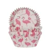 House Of Marie Caissettes Cupcakes Flamants Rose (x50) 8