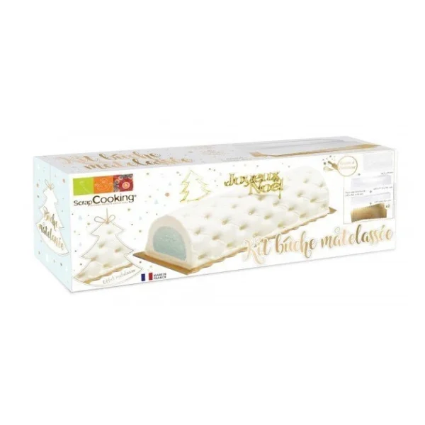 Kit Bûche Effet Matelassé Scrapcooking 1