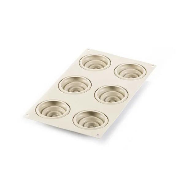 Mini Moule Silicone Tartelette Twist Silikomart 3D Design 3
