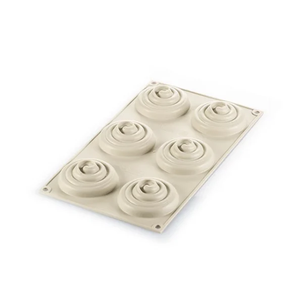 Mini Moule Silicone Tartelette Twist Silikomart 3D Design 4