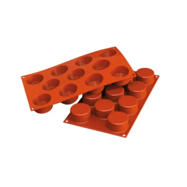 MALLARD FERRIERE Moule 11 Cylindres En Silicone 1