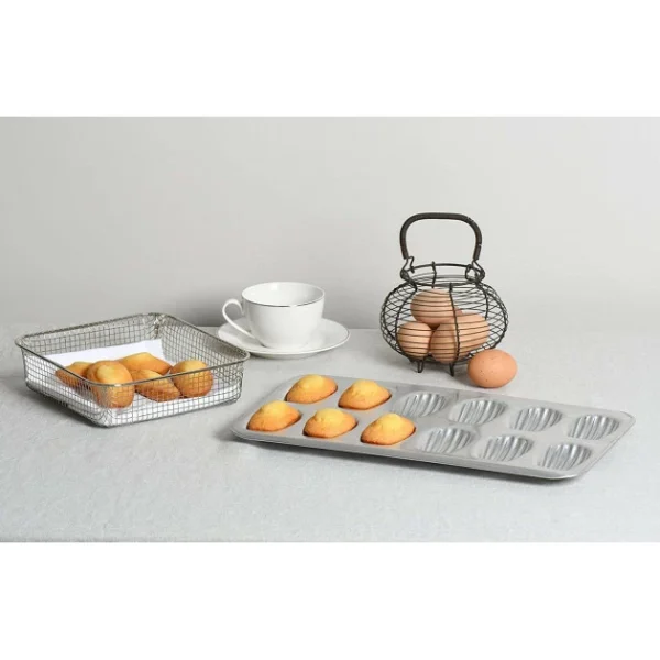 Moule 12 Madeleines Fer Blanc Gobel 4
