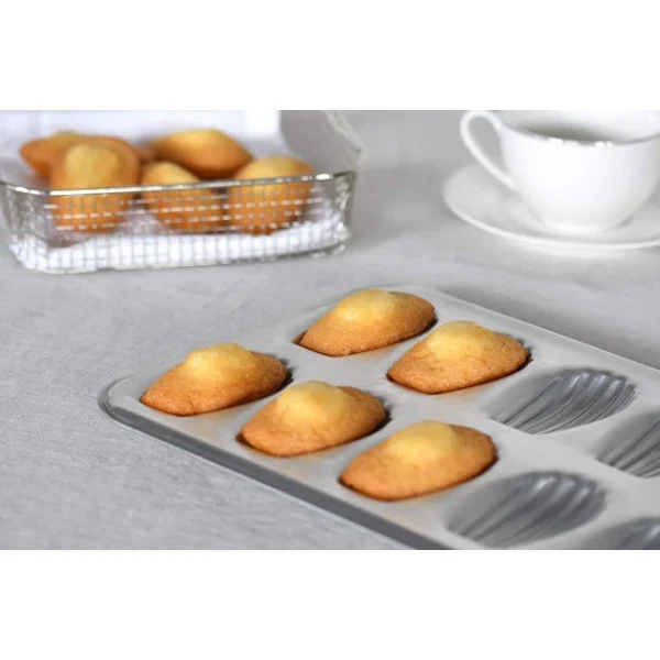 Moule 20 Madeleinettes Fer Blanc Gobel 3