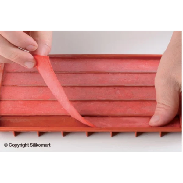 MALLARD FERRIERE Moule 5 Barres Arrondies En Silicone 3