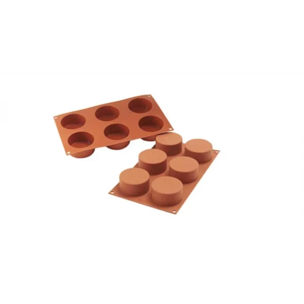 MALLARD FERRIERE Moule 6 Cylindres En Silicone 1