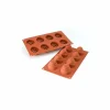 MALLARD FERRIERE Moule 8 Dômes Spirales En Silicone 8