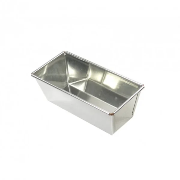Moule à Cake 15cm Evasé Fer Blanc Gobel 1