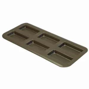 Moule à Financier 6 Empreintes 9,8 X 4,8 Cm Anti-adhérent Gobel 6