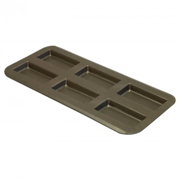 Moule à Financier 6 Empreintes 9,8 X 4,8 Cm Anti-adhérent Gobel 3
