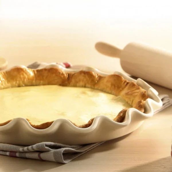 Moule à Tarte En Céramique Ø 33 Cm Argile Emile Henry 3