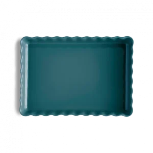 Moule à Tarte Rectangulaire En Céramique 33,5 X 24 Cm Feu Doux Emile Henry 6