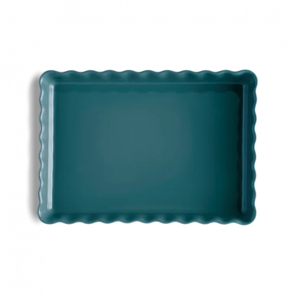 Moule à Tarte Rectangulaire En Céramique 33,5 X 24 Cm Feu Doux Emile Henry 3