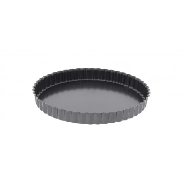 Moule Anti Adhésif Tarte Cannelée Droite Ø 32 Cm X H 3 Cm De Buyer 1