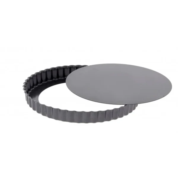 Moule Anti Adhésif Tarte Cannelée Fond Amovible Ø 20 Cm X H 2 Cm De Buyer 1