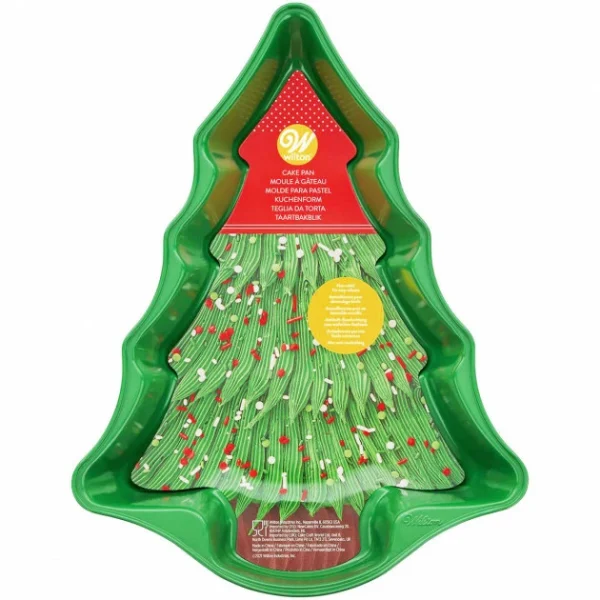 Moule Sapin De Noël Aluminium 37,5 X 23 Cm Wilton 1