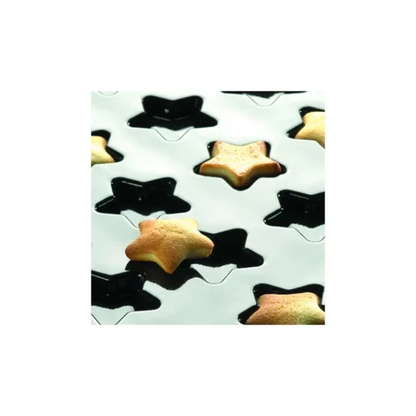 Moule Silicone 24 Étoiles 8 X 6,5 Cm Flexipan 1