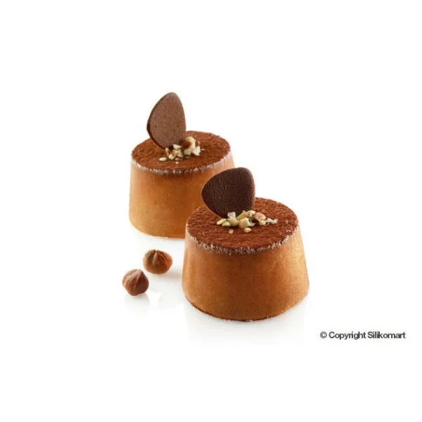 Moule Silicone 24 Muffins Ø6,9 X H3,9 Cm 122ml SilikoMart Professional 3