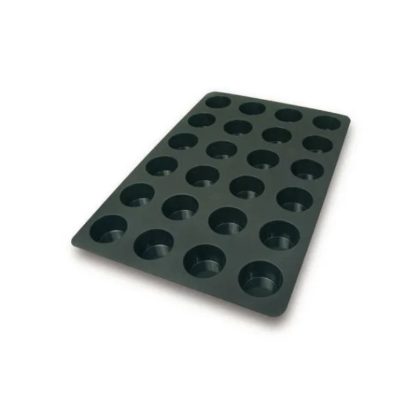Moule Silicone 24 Muffins Ø6,9 X H3,9 Cm 122ml SilikoMart Professional 4