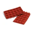 Moule Silicone 24 Savarins Ovales 4,4 X 3,2 Cm Silikomart 5