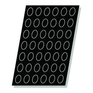 Moule Silicone 42 Quenelles 6 X 4 Cm Flexipan 6