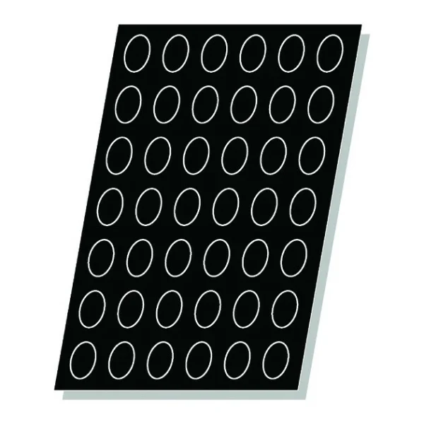 Moule Silicone 42 Quenelles 6 X 4 Cm Flexipan 3