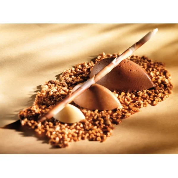 Moule Silicone 43 Quenelles Allongées 6,7 X 3,6 Cm Flexipan 1