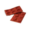 Moule Silicone Millassons 8 Cm X H 1,8 Cm (x6) Silikomart 7