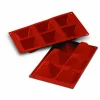 Moule Silicone 6 Pyramides 7,1 Cm X H 4 Cm Silikomart 8