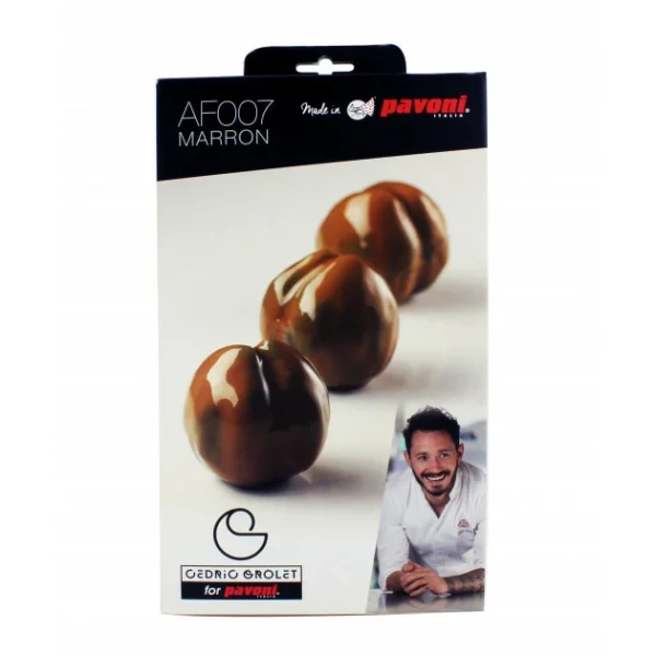 Moule Silicone 8 Marrons 85 Ml Cédric Grolet Pavoni 4