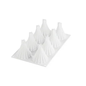 Moule Silicone 8 Sapins Astro Ø6,7 Cm X 7,9 Cm Silikomart Professional 7