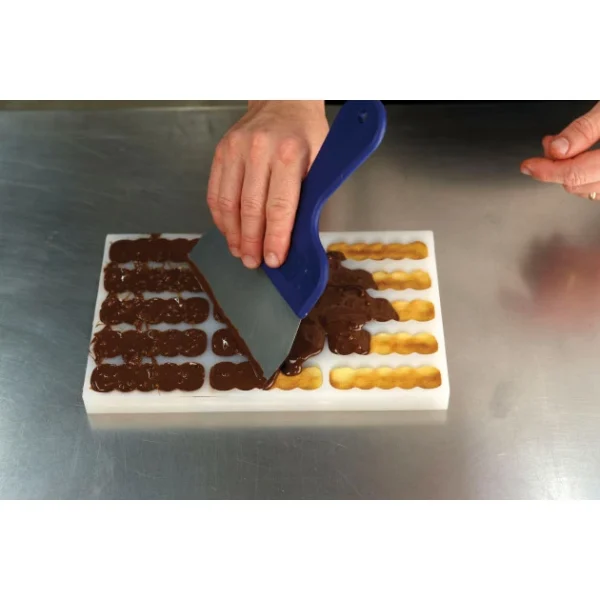 Moule Silicone Barre Ondulée Snack 9 X 3 Cm X H 1,9 Cm (x15) Pavoni 4