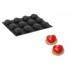 Moule Silicone Coeur Passion 7,1 X 6,6 Cm X H 3,8 Cm (x12) Pavoflex 25