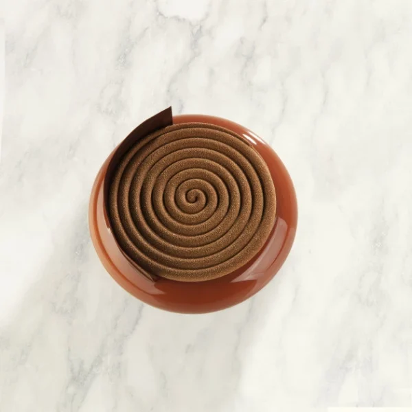 Moule Silicone Décor Hypnose Ø 16 Cm X H 1 Cm (x1) Pavoni 3