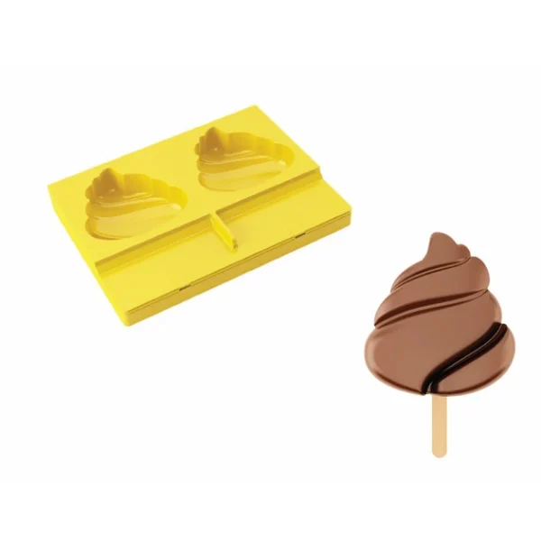 PAVONI Moule Silicone Honolulu 8,3 Cm X H 8,4 Cm (x2) Pavogel 1