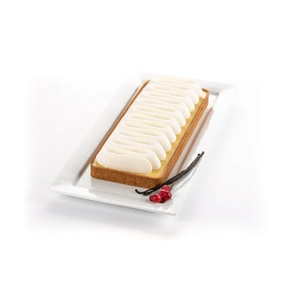 Moule Silicone Tarte Nouvelle Vague 26,5 X 10,5 Cm Silikomart 3D Design 6