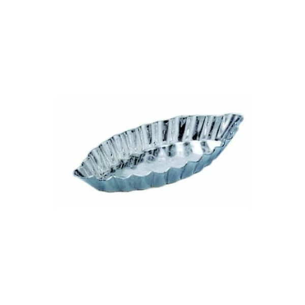 MALLARD FERRIERE Moules Barquettes Cannelées Fer Blanc Blister X12 1