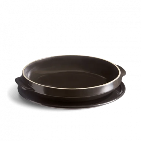 Set Moule à Tarte Tatin En Céramique Ø 33 Cm Fusain Emile Henry 3