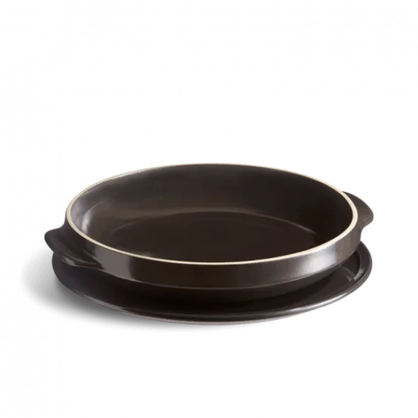 Set Moule à Tarte Tatin En Céramique Ø 33 Cm Fusain Emile Henry 3